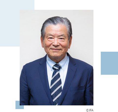 写真 あなぶきアリーナ香川 スペシャルアンバサダー 川淵 三郎　&copy;JFA