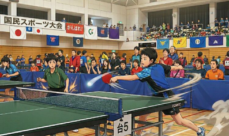 卓球　国民スポーツ大会(少年の部)香川県1次予選会